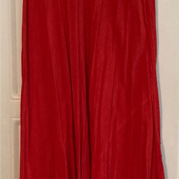 S.R Fashion Red Free Size Sheer Dress - Picture 5 of 5